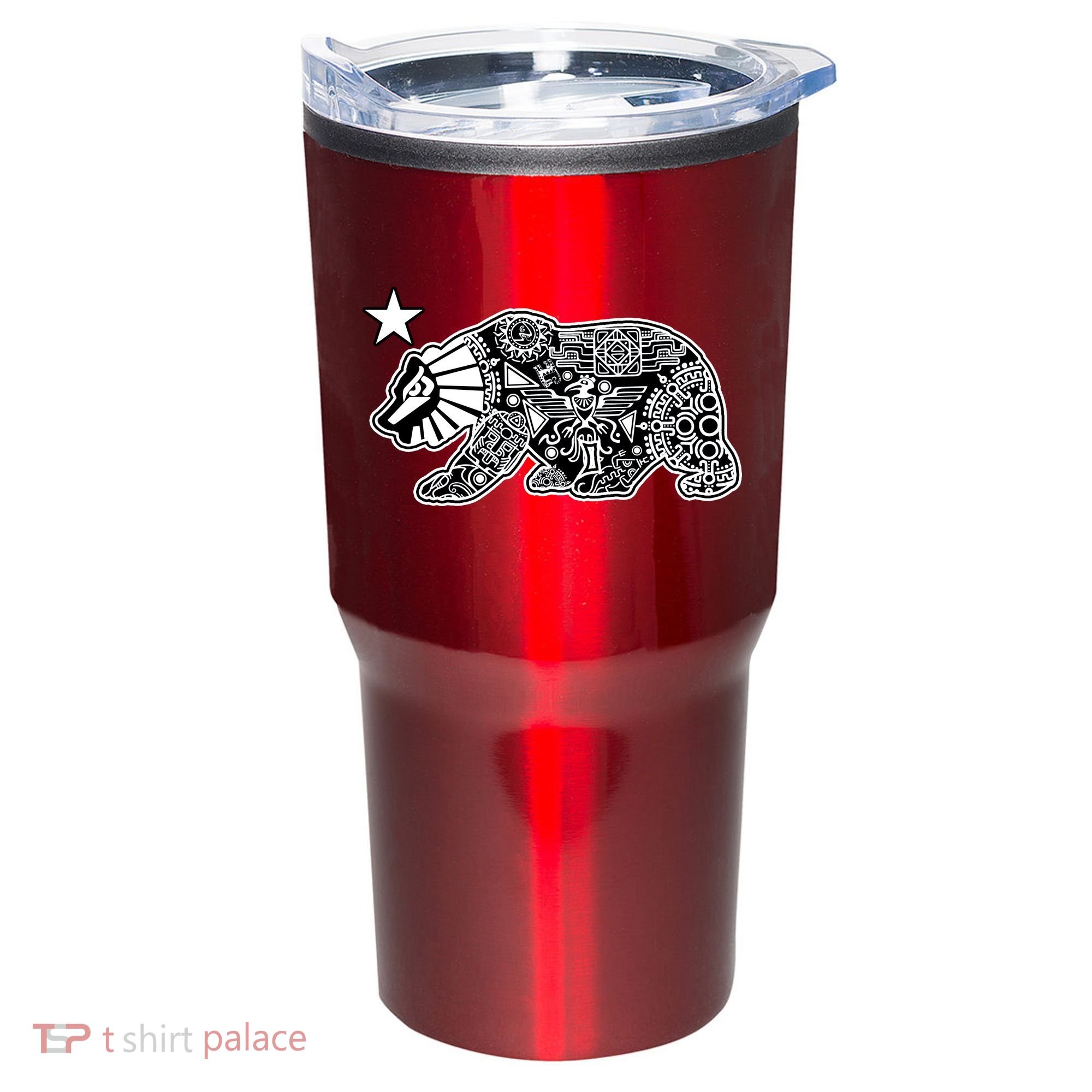 California Republic Aztec Bear Tumbler
