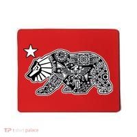 California Republic Aztec Bear Mousepad thumb 0