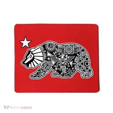 California Republic Aztec Bear Mousepad