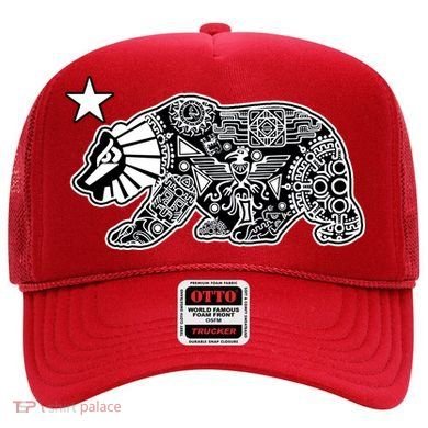 California Republic Aztec Bear Hat