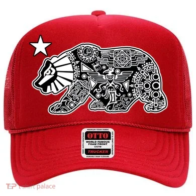 California Republic Aztec Bear Hat
