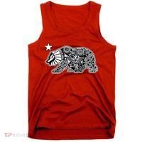 California Republic Aztec Bear Tank Top thumb 0