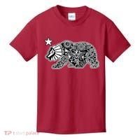 California Republic Aztec Bear Kids T-Shirt thumb 0