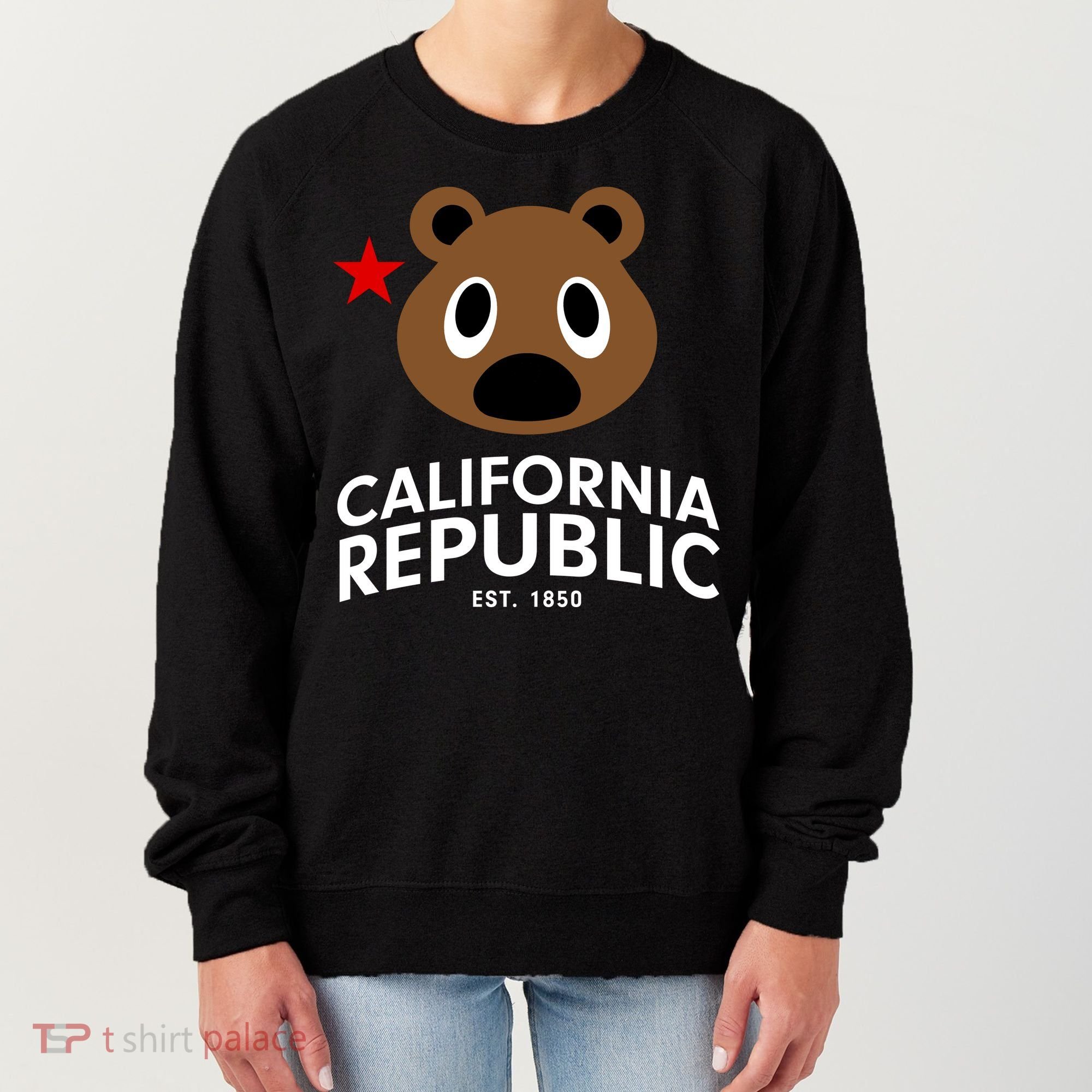 California Republic Bear Est. 1850 Women's Sweatshirt