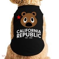 California Republic Bear Est. 1850 Doggie Tank thumb 0