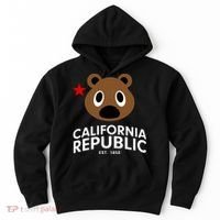 California Republic Bear Est. 1850 Hoodie thumb 0