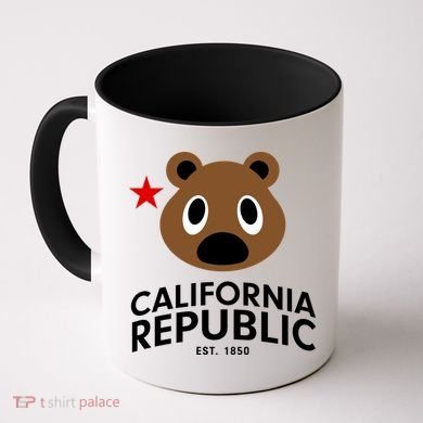 California Republic Bear Est. 1850 Coffee Mug