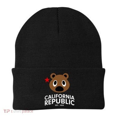 California Republic Bear Est. 1850 Beanie