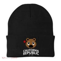 California Republic Bear Est. 1850 Beanie thumb 0