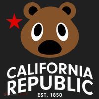 California Republic Bear Est. 1850 Beanie thumb 2
