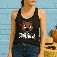 California Republic Bear Est. 1850 Women's Tank Top thumb 2