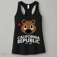 California Republic Bear Est. 1850 Women's Tank Top thumb 3