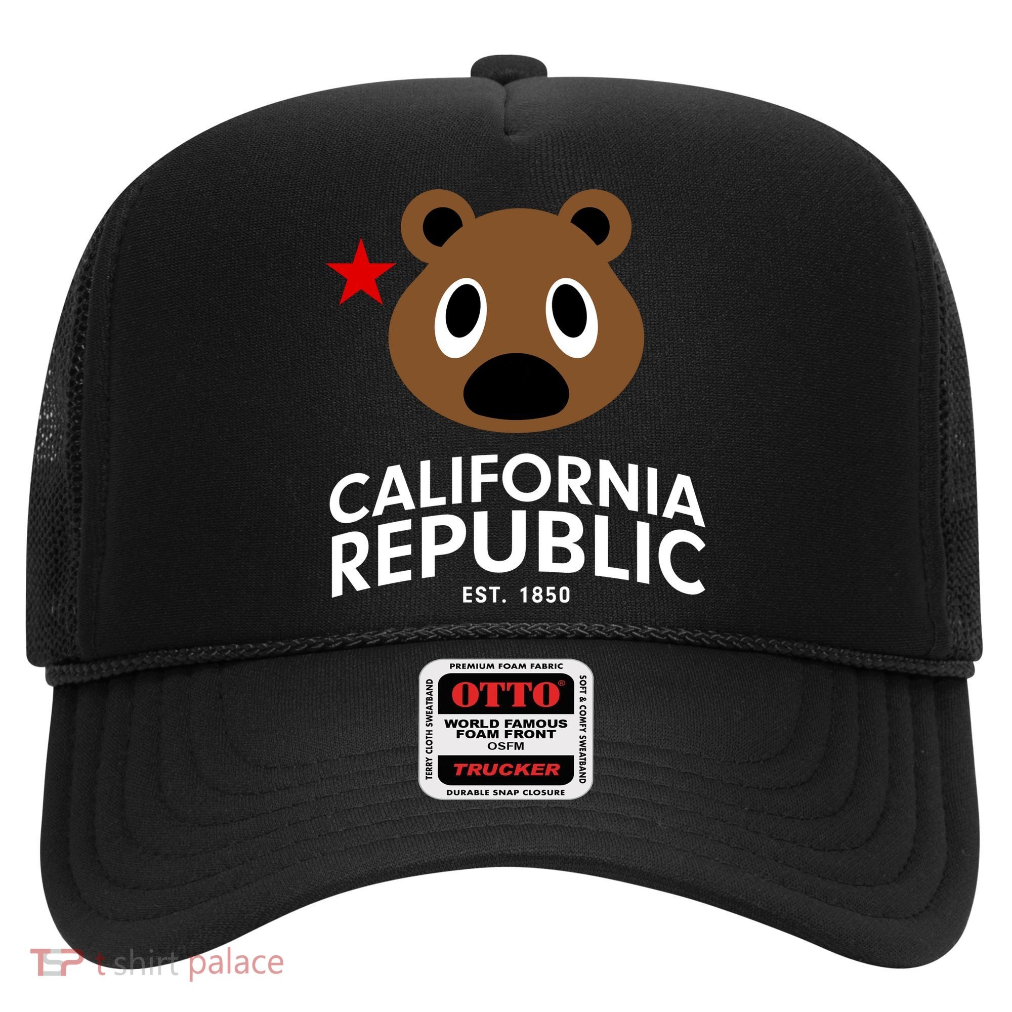 California Republic Bear Est. 1850 Hat