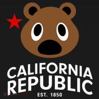 California Republic Bear Est. 1850 Women's Long Sleeve Shirt thumb 2