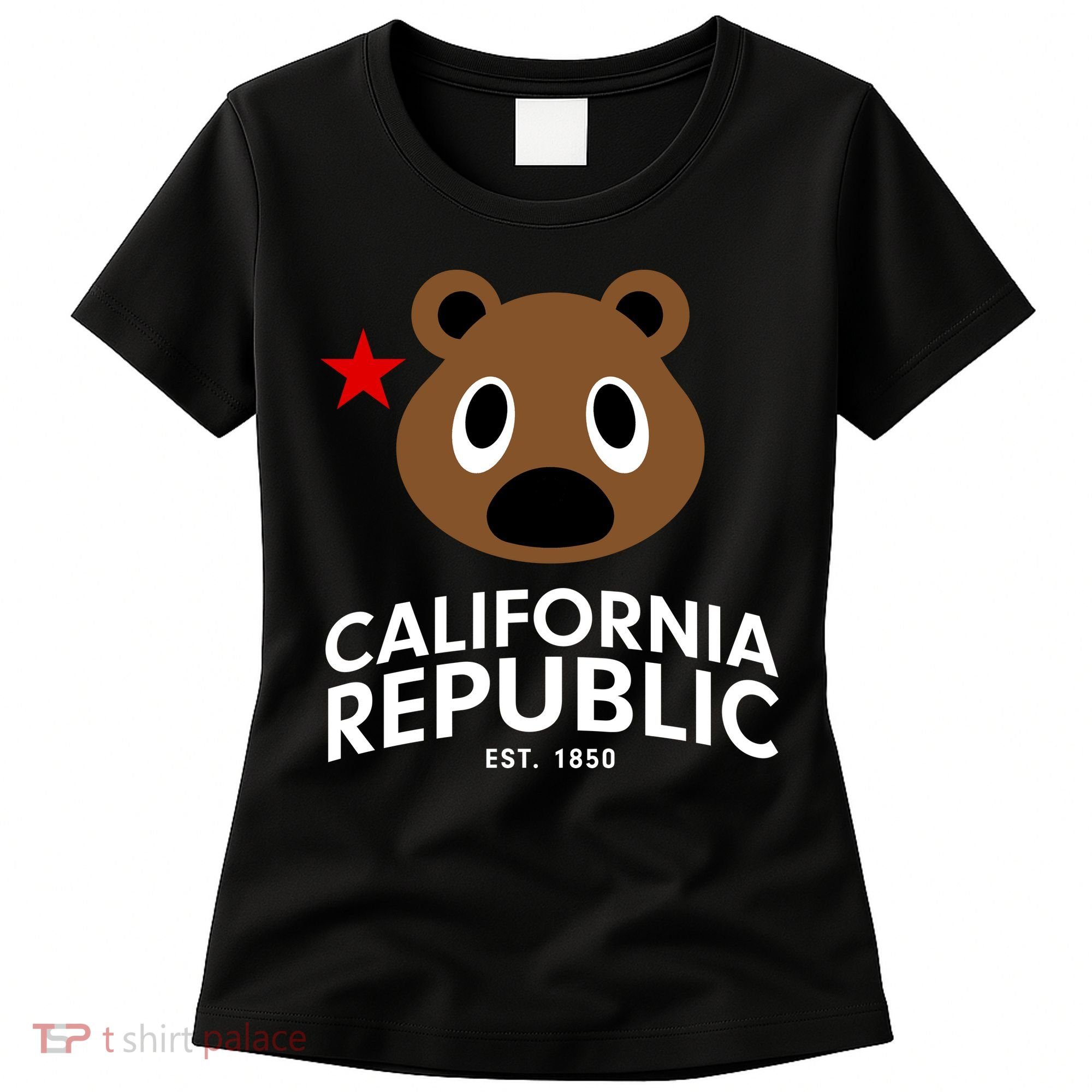 California Republic Bear Est. 1850 Women's T-Shirt