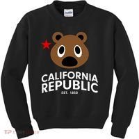 California Republic Bear Est. 1850 Kids Sweatshirt thumb 0