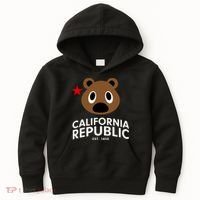 California Republic Bear Est. 1850 Kids Hoodie thumb 0