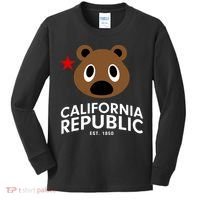 California Republic Bear Est. 1850 Kids Long Sleeve Shirt thumb 0