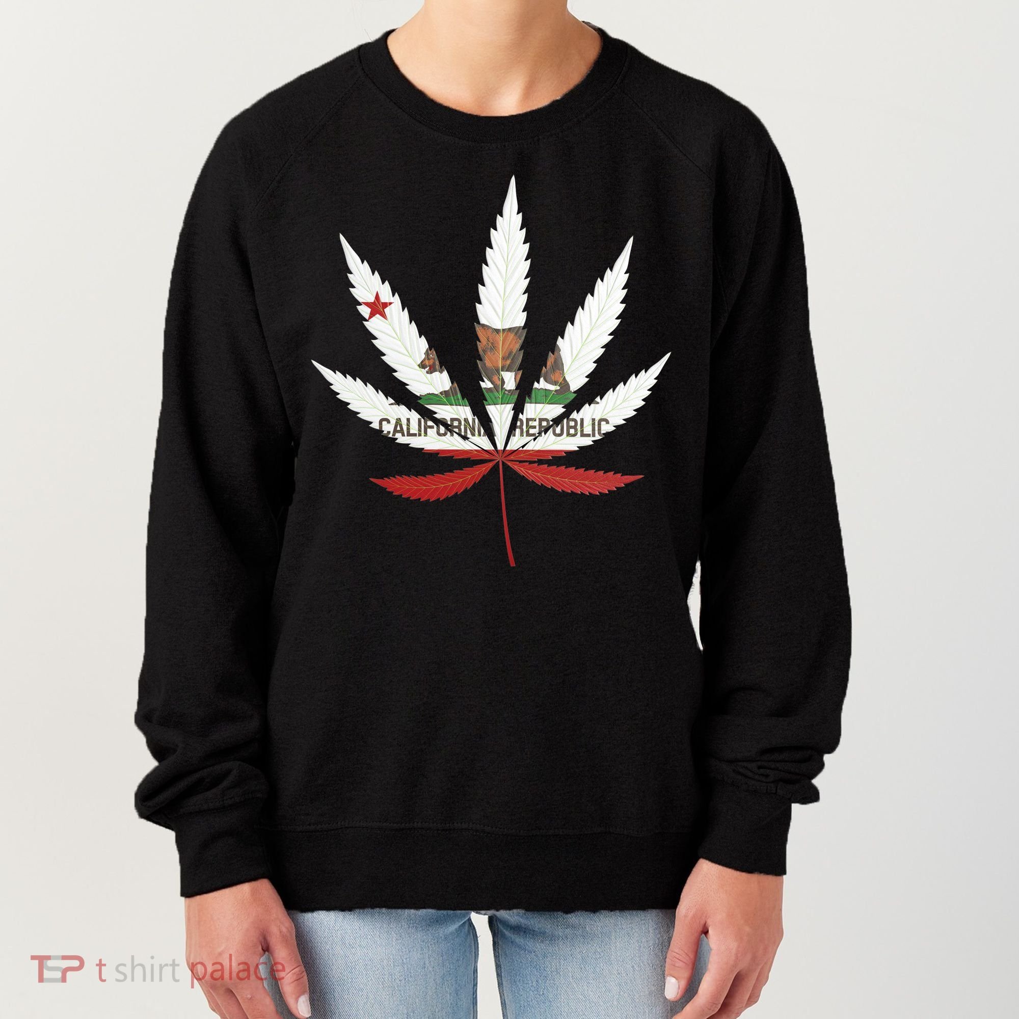 California Republic: Cali Weed Women's Sweatshirt