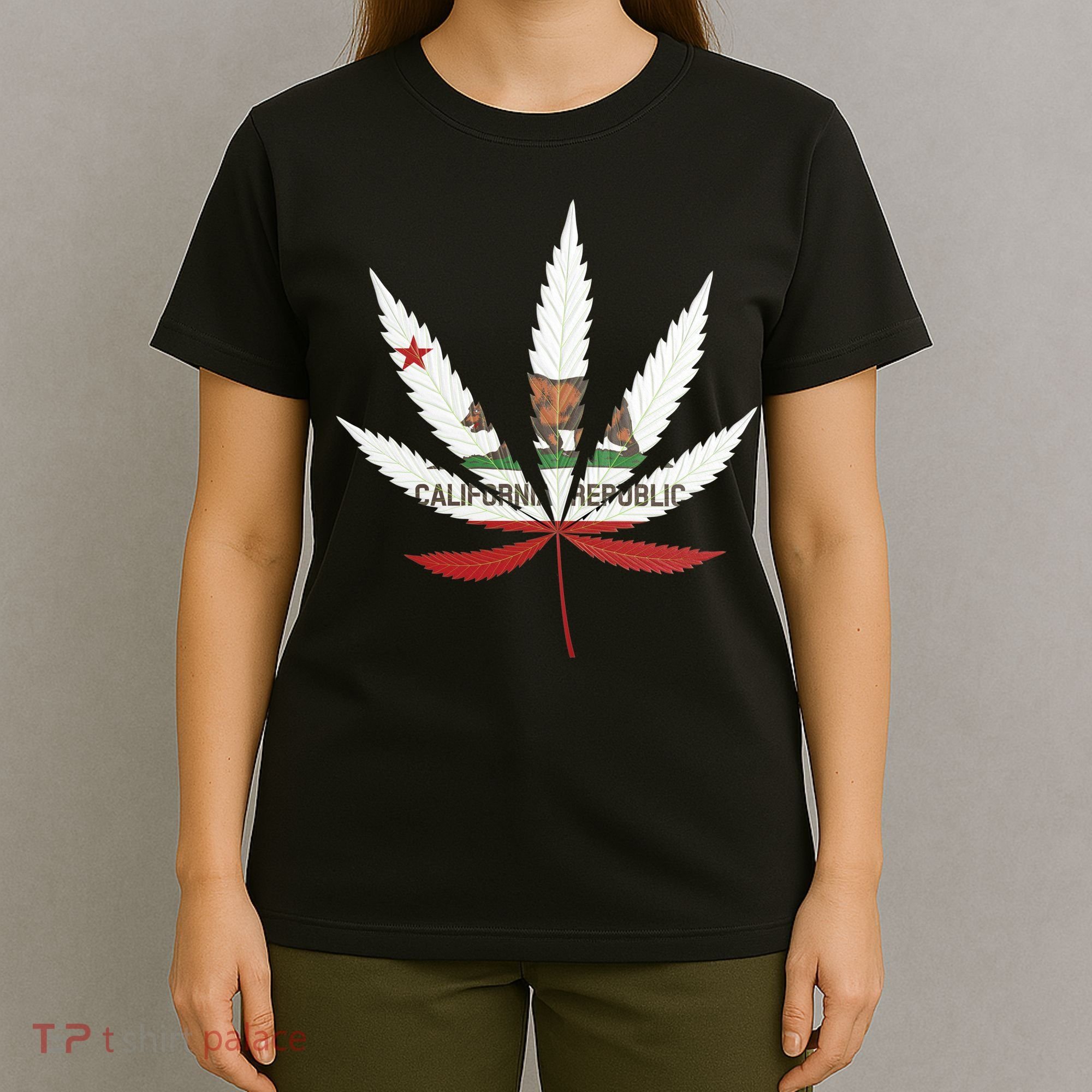 California Republic: Cali Weed T-Shirt