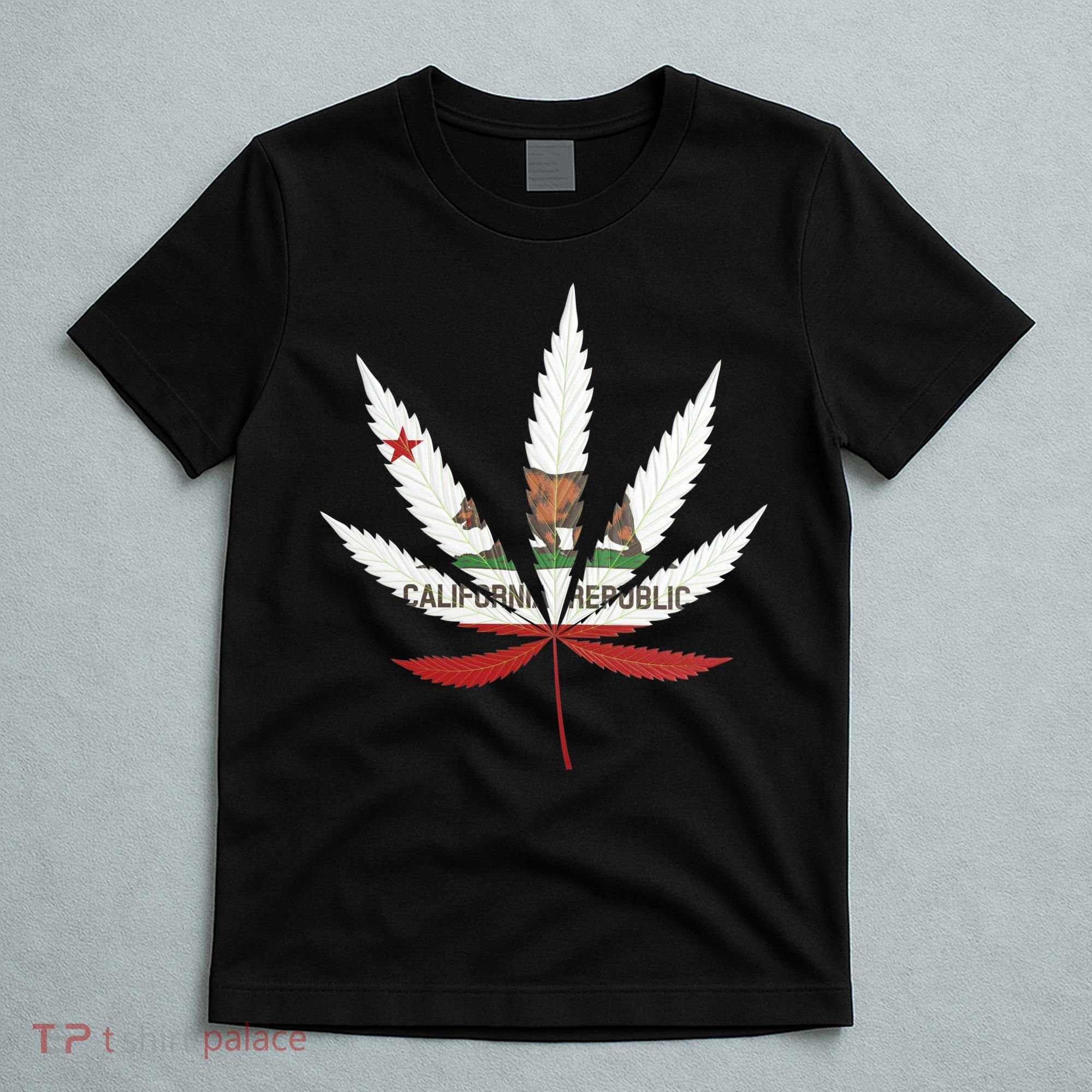 California Republic: Cali Weed T-Shirt