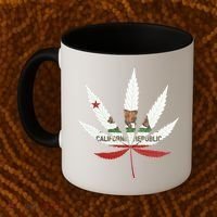 California Republic: Cali Weed Coffee Mug thumb 2