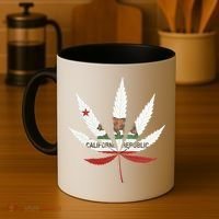 California Republic: Cali Weed Coffee Mug thumb 4