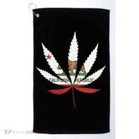 California Republic: Cali Weed Golf Towel thumb 0