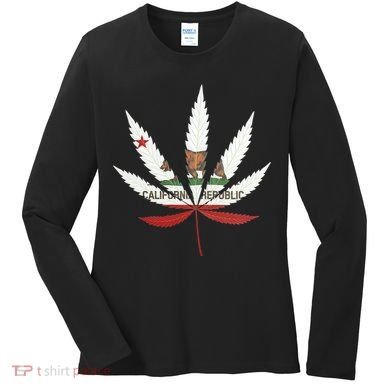California Republic: Cali Weed Women's Long Sleeve Shirt
