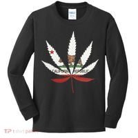 California Republic: Cali Weed Kids Long Sleeve Shirt thumb 0