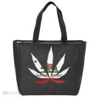 California Republic: Cali Weed Tote Bag thumb 0