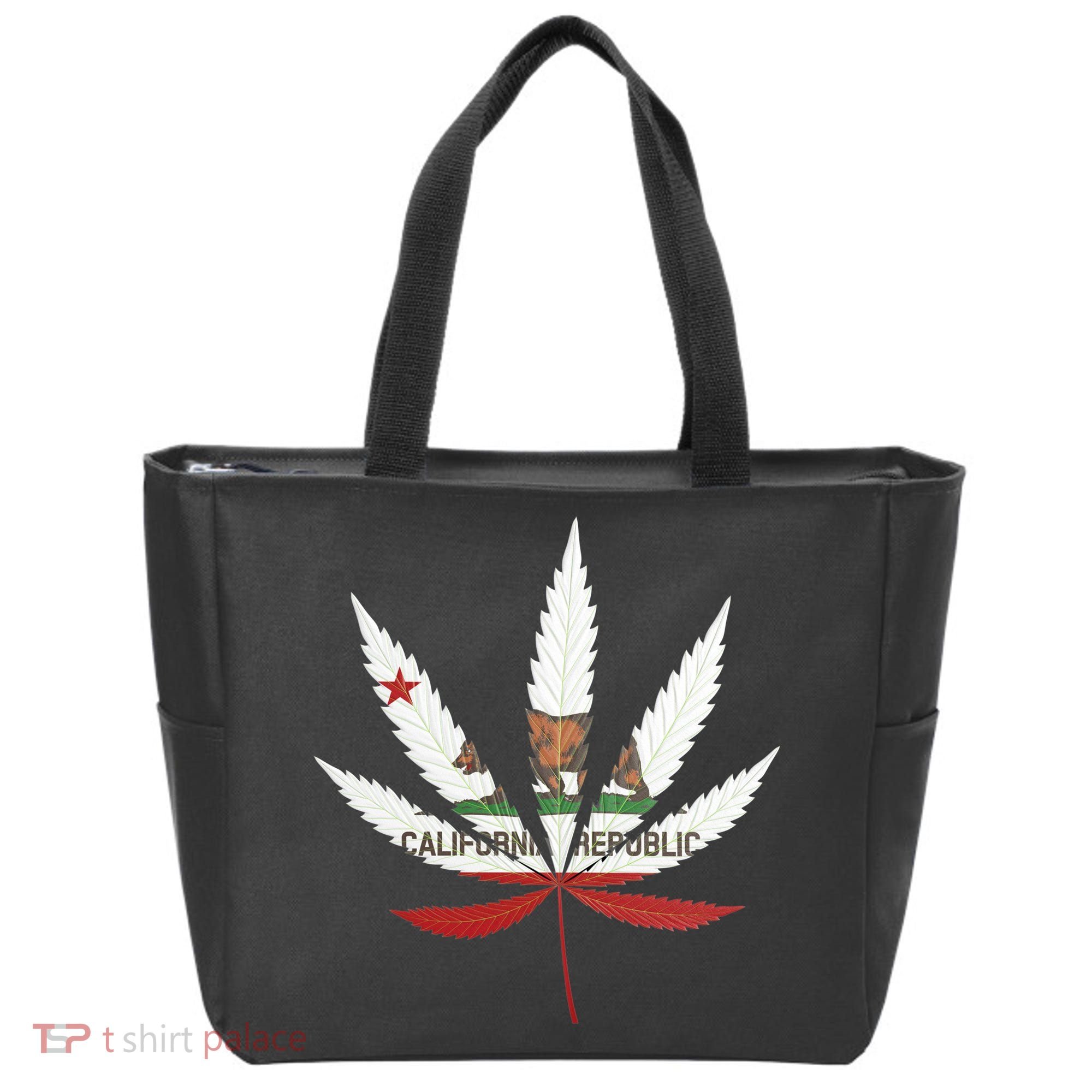 California Republic: Cali Weed Tote Bag