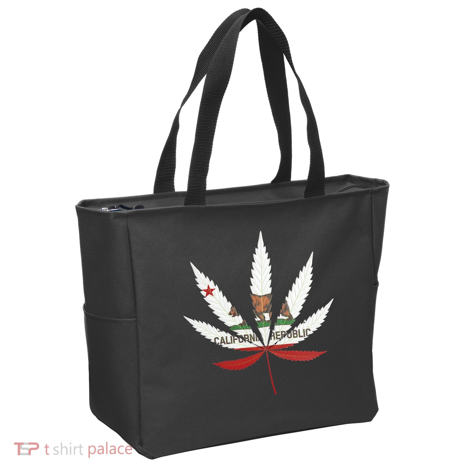 California Republic: Cali Weed Tote Bag
