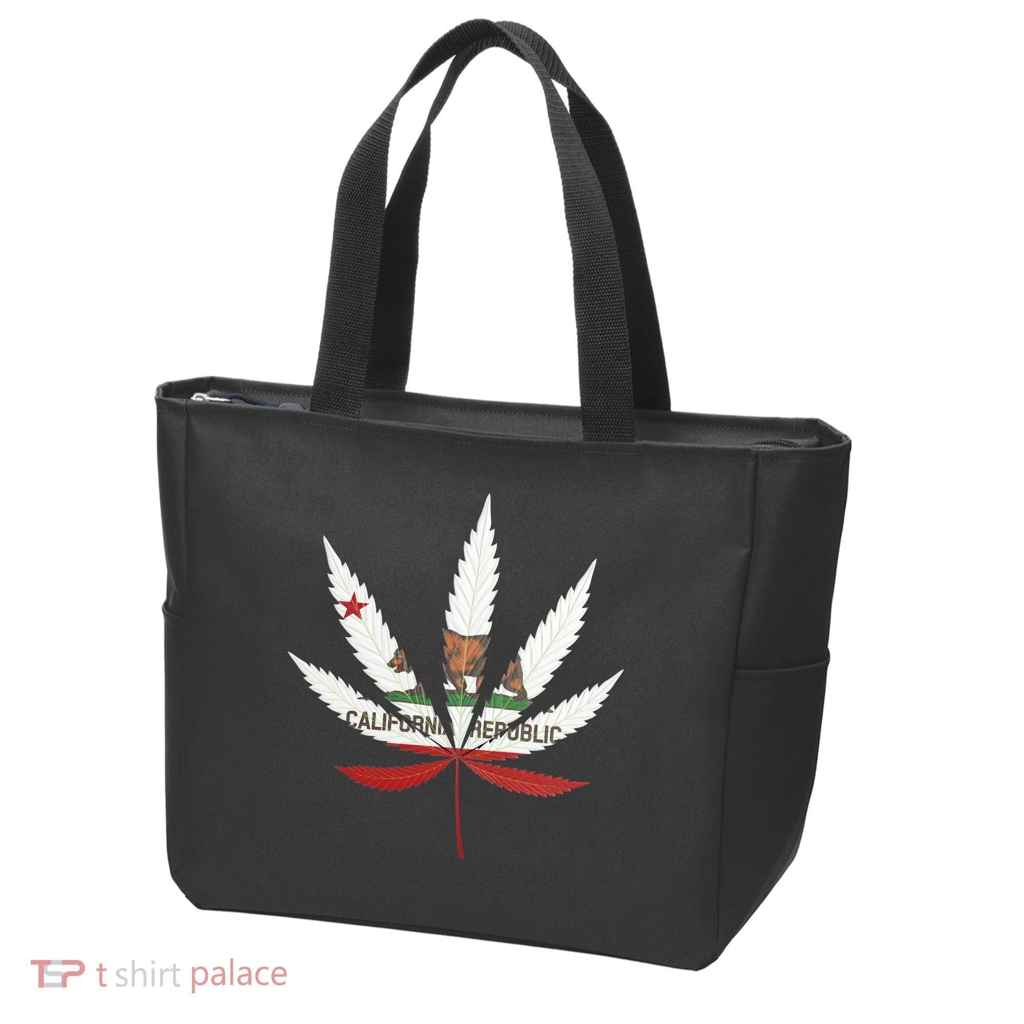 California Republic: Cali Weed Tote Bag