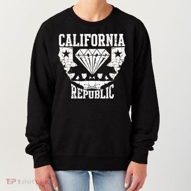 California Republic Diamond State Bear Women's Sweatshirt