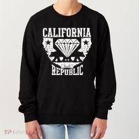 California Republic Diamond State Bear Women's Sweatshirt thumb 0