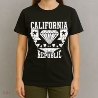 California Republic Diamond State Bear T-Shirt thumb 4
