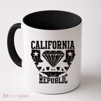 California Republic Diamond State Bear Coffee Mug thumb 0
