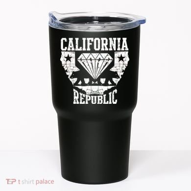 California Republic Diamond State Bear Tumbler