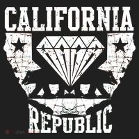 California Republic Diamond State Bear Hat thumb 2