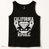 California Republic Diamond State Bear Tank Top thumb 2