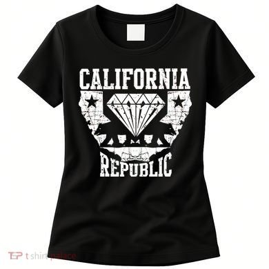 California Republic Diamond State Bear Women's T-Shirt