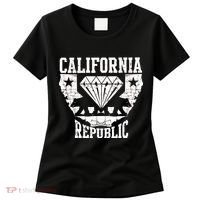 California Republic Diamond State Bear Women's T-Shirt thumb 0