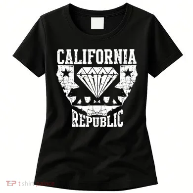 California Republic Diamond State Bear Women's T-Shirt