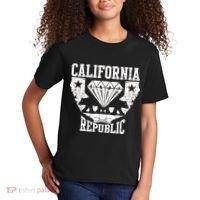 California Republic Diamond State Bear Kids T-Shirt thumb 2