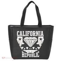 California Republic Diamond State Bear Tote Bag thumb 0