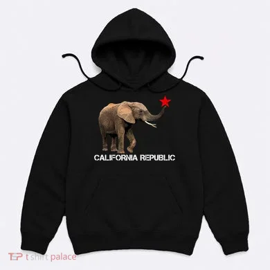 California Republic Elephant Hoodie