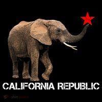 California Republic Elephant  Hoodie thumb 7