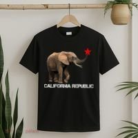 California Republic Elephant  T-Shirt thumb 2