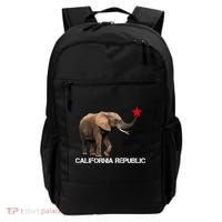 California Republic Elephant  Backpack thumb 0